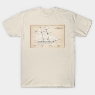 Alexander Hamilton United States Revenue Cutter - SD T-Shirt